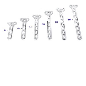 ชุดเครื่องมือยึดกระดูกหักแบบ T Plate ของ Azicon สำหรับศัลยกรรมกระดูก  ประกอบด้วยสกรูไทเทเนียมสำหรับชิ้นกระดูกขนาดเล็ก  ชุดอุปกรณ์ผ่าตัดกระดูกข้อศอกส่วนปลาย พร้อมกล่องเครื่องมือ - Product Image 5