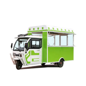 Triciclo de comida callejero con espacio de almacenamiento y servicio eficiente - Product Image 4