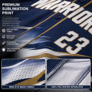 Conjunto de Uniforme de Béisbol para Hombre, Manga Corta, Estampado, Transpirable, Corte Regular, para Todas las Temporadas, Diseño de Color Personalizado - Product Image 3