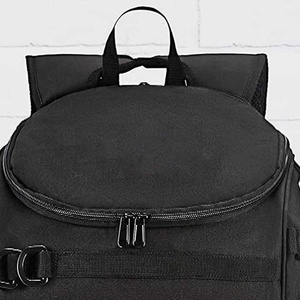 Large Capacity (20-36L) Sports <b>Backpack</b> Zipper Dedicated Ball Storage Compartment Separate Pocket Multiple Basketball <b>Backpack</b> - Product Image 3