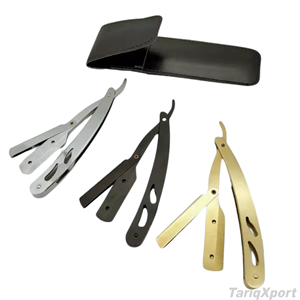 Wholesale New Customized Colors Professional Quality Stainless Steel Shaving <b>Razor</b> Wood <b>Single</b> <b>Blade</b> Face Body Use - Product Image 5