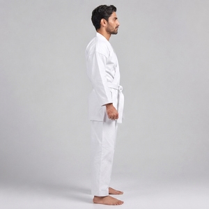 Meilleur service OEM de qualité supérieure, uniforme de karaté personnalisé, uniforme d'arts martiaux, uniforme de karaté approuvé, Dobok blanc - Product Image 3