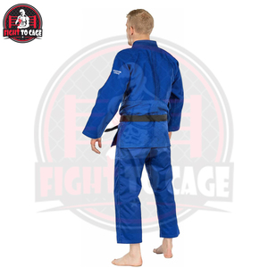 Traje de Judo Transpirable 100% Algodón con Corte Automatizado, Judogi con Cinturón, Resistente para Entrenamiento y Competición - Product Image 2