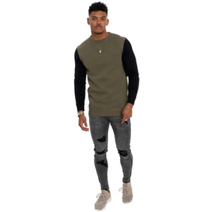 Sudadera de Algodón 100% Blanca Sólida de Invierno con Logotipo Personalizado para Hombre, Jersey de Cuello Redondo Barato, Tejido Antiencogimiento, Secado Rápido, Impermeable - Product Image 5