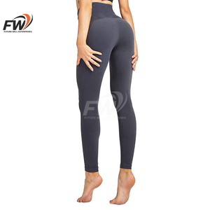 กางเกงโยคะควบคุมหน้าท้องกางเกงออกกำลังกายกางเกงรัดรูปยกก้นออกแบบโลโก้ได้ตามต้องการ - Product Image 6