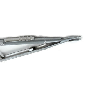 Portaagujas Manual Profesional Castroviejo Barraquer de 12 cm, Inserto TC, Acero Inoxidable Alemán, Juego de Instrumentos Microquirúrgicos - Product Image 6