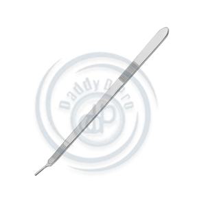 DADDY D PRO CE 250mm (9 3/4 ") Barre Scalpel Poignée 12 Degrés Coudé N ° 3 Réutilisable En Acier Inoxydable Instrument Chirurgical Manuel - Product Image 4