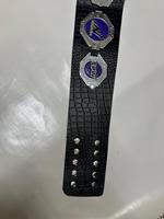 Nouvelle ceinture de championnat de lutte personnalisée en cuir PU et laiton, écologique, unisexe, taille haute, 1,2 m, sangle de vainqueur de match, logo personnalisé