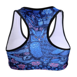 Women's Backless Sports Bra Straps Wireless Padded Workout Bra Gym Fitness Crop Top USA Europe Wholesale Trend - Product Image 4