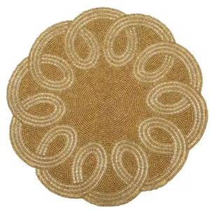 High Quality Handmade Handcrafted Traditional Eco-Friendly Decorative Beaded Placemat Very Low Budget Discounted Price Latest - Product Image 6