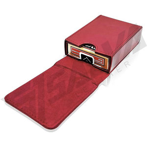 Étui de protection pour cartes à jouer en cuir PU à simple compartiment, étui de poker durable, portefeuille polyvalent, pochette à monnaie pour jeux de société - Product Image 6