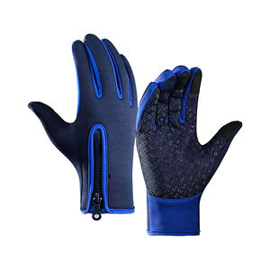 Guantes de Ciclismo de Cuero Unisex con Dedos Completos, Transpirables, con Absorción de Impactos y Antideslizantes, Cómodos para Uso en Verano, con Correa de Muñeca Ajustable - Product Image 5