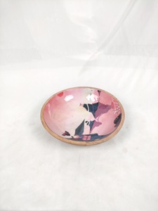 Tazón de madera pura para una vida natural, una alternativa ecológica al plástico, utensilios de cocina de la India a precio económico. - Product Image 3