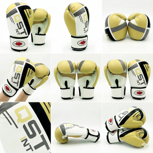 Gants de boxe pour enfants débutants en cuir PU, pour entraînement et sparring, avec support de poignet réglable et fermeture auto-agrippante, prix usine - Product Image 5