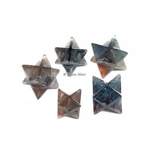 Premium Quality Natural Versonite Merkaba Exclusive Feng Shui Carved Agate Handcrafts <b>Raw</b> Orgone Christmas Decoration Healing - Product Image 4