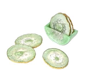 Juego de posavasos de resina y madera de último diseño, posavasos de epoxi, juego de posavasos de resina, tapetes y almohadillas para mesa de comedor a precio de fábrica al por mayor. - Product Image 2