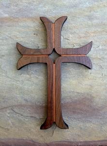 Wooden Cross <b>Table</b> Stand - Product Image 5