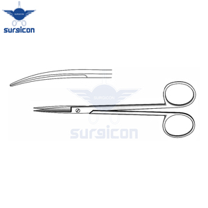 Tijeras Quirúrgicas Joseph de 15 cm, Curvas, Delicadas, de Acero Inoxidable Reutilizables para Rinoplastia, Otorrinolaringología, Cirugía Plástica y Cosmética - Product Image 4