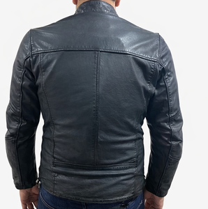 Most Popular Quality Custom Men Leather Jacket Pakistan Made Top Quality Motorbike Leather Jackets - Product Image 2