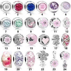 Terlaris 1 Buah Jimat Manik-manik Cocok untuk Kalung Perak Gelang Liontin Rantai - Product Image 2