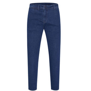 Jeans en denim pour hommes, coupe droite ample, délavé vintage, style streetwear décontracté, vente en gros de vêtements - Product Image 1