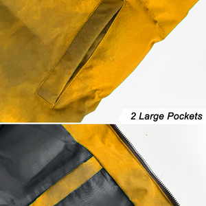 Chaleco Ligero de Nailon Transpirable con Cierre y Botones para Hombre, Estilo Vintage, para Caza, Otoño, con Bolsillo Tridimensional - Product Image 3