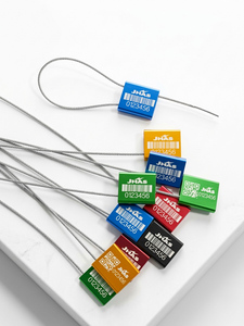 Sello de Seguridad de Alta Resistencia a la Manipulación, Sello de Seguridad de Cable de Aluminio con Cierre Automático, Sello de Seguridad para Entradas - Product Image 3