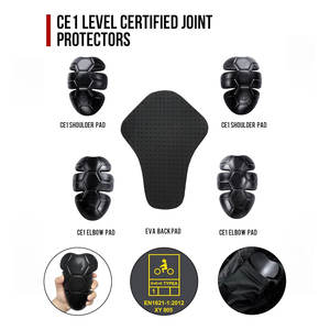 Nueva Chaqueta de Motociclismo de Aventura de Verano Personalizada, Textil Cordura, Chaqueta de Carreras Negra, Ligera y Transpirable - Product Image 5