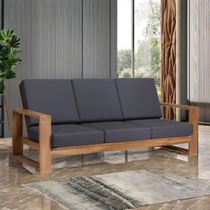 Canapé 3 places moderne et élégant en tissu confortable pour la maison, le salon, les hôtels, les villas, les espaces de loisirs et les entrées, rembourré - Product Image 4