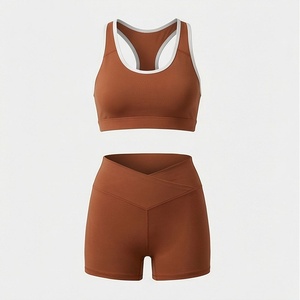 Conjunto de Yoga para Mujer, Ropa Deportiva, Bra Deportivo, Leggings, Ropa Deportiva sin Costuras, Ropa Atlética, Ropa para Ejercicio - Product Image 1