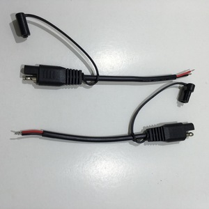 18AWG SPT-2 300V ตัวนำทองแดงเส้นทางสายสีดำยาว1830มม. SAE ปลั๊กฝุ่นปลอกสายไฟอิเล็กทรอนิกส์ - Product Image 6