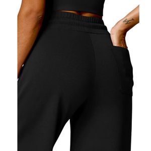 Wholesale Custom Women High Waist Casual <b>Trousers</b> High Street Loose Fit Pants OEM ODM Wholesale Cheap Price - Product Image 5