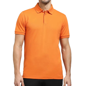 เสื้อโปโลผู้ชายผ้าฝ้ายแขนสั้นเสื้อยืดมีปกระบายอากาศได้ดีสวมใส่ในฤดูร้อนทรงเข้ารูปมีสไตล์ชุดลำลองสำหรับสำนักงานเสื้อผ้าสมาร์ท - Product Image 1