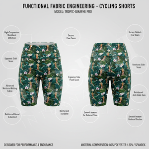 Shorts de cyclisme décontractés haute résistance, imprimés sur mesure avec votre propre design, pour fitness, yoga, extensibles, respirants, pour l'entraînement et la gym, pour femmes - Product Image 2