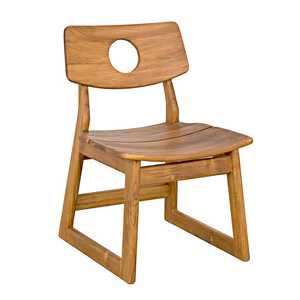 เก้าอี้ไม้สักแข็งแรงสำหรับกลางแจ้ง เหมาะสำหรับร้านอาหารและคาเฟ่ - Product Image 3