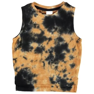 Women <b>Cloud</b> Splash Tie Dye Muscle Tank Top O-<b>Neck</b> Sleeveless Casual Summer Vest Multicolor Quick Dry Front Logo Wholesale - Product Image 6
