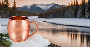 Premium Quality 16 Ounce Metal Moscow Mule for Mugs Pure Copper <b>Gift</b> Packed in <b>Red</b> Velvet <b>Box</b> for Your Loved One - Product Image 6