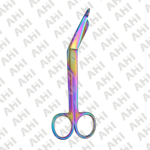 Latest Design Stainless Steel Lister Scissors Bandage Cutting Scissors Curved Blades ISO & CE Certified Instruments - Product Image 2