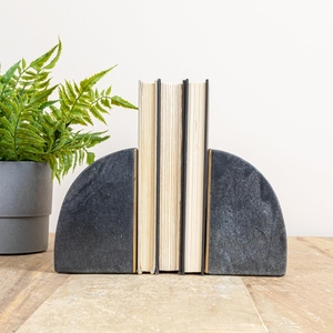 High Trending Indian Exporte IE-HD-BO-998 Modern Design Antique Weathering Metal Bookends Brass Detail Single-piece Package - Product Image 4