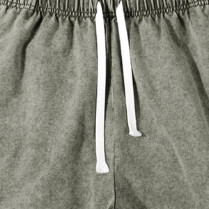 Nouvelles arrivées : Shorts décontractés pour femmes, style streetwear, délavés à l'acide, avec impression de logo personnalisé, pour l'été. - Product Image 5