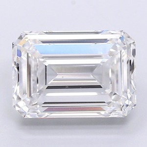 Diamant blanc de laboratoire de qualité supérieure, 4,99 carats, couleur D, clarté VS2, taille émeraude, polissage excellent, pour la fabrication de bijoux fins, vente en gros. - Product Image 1