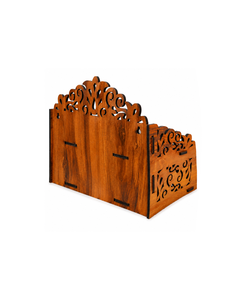 Estante de pared para Pooja Mandir con almacenamiento |   Templo Decorativo para el Hogar |   Fabricante Mayorista |   Calidad de Exportación OEM | Suministro al por Mayor | - Product Image 6