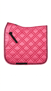 Ensemble de tapis de selle de dressage western rose SADAF SADDLERY, doublure en polycoton, matériau en polyester, coque en coton, confortable pour l'équitation - Product Image 1