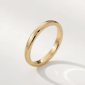 แหวนหมั้นทองคำแท้ 9K ชุบโรเดียม ลายภูเขาโค้ง สำหรับผู้หญิง เครื่องประดับหรูหราสำหรับงานแต่งงาน ผู้ผลิต OEM - Product Image 5