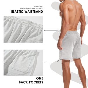 Pantalones Cortos de Algodón de Última Tendencia para Hombre, Talla Grande, Diseño Único, Ropa Casual Ligera, Pantalones Cortos Lisos, Pantalones Cortos Deportivos Personalizados con Estampado - Product Image 4