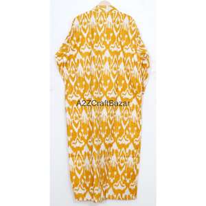 Kimono Informal 100% Algodón, Ropa de Dormir, Ropa de Playa, Diseño Floral Indio, Transpirable, de Secado Rápido, con Cordón Ajustable, para Verano, Invierno y Primavera - Product Image 6