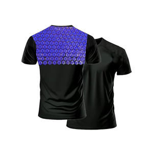 เสื้อฟุตบอลอเมริกันแบบสตรีทแวร์ตาข่ายพิมพ์ลายแบบซับลิเมชั่น ปักเต็มตัว พร้อมลายปักกีฬาอเมริกันฟุตบอล - Product Image 1