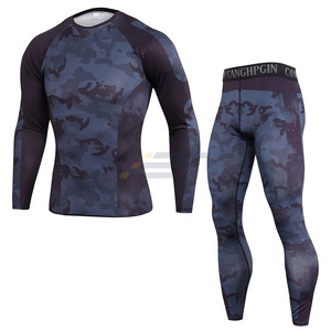 Latest Design Men Rash Guards Complete set Wholesale Manufacturer for <b>Large</b> Orders For Men MMA Bjj Rash Guards for Sale - Product Image 2