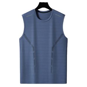 Camiseta sin mangas para hombre hecha a medida de gran tamaño de buena calidad precio de fábrica ropa de gimnasio para hombre camisetas sin mangas para fitness - Product Image 6