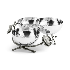Bol à fruits en aluminium, centre de table moderne, luxe décoratif, or, écologique, durable, 2026 Saleem International - Product Image 2